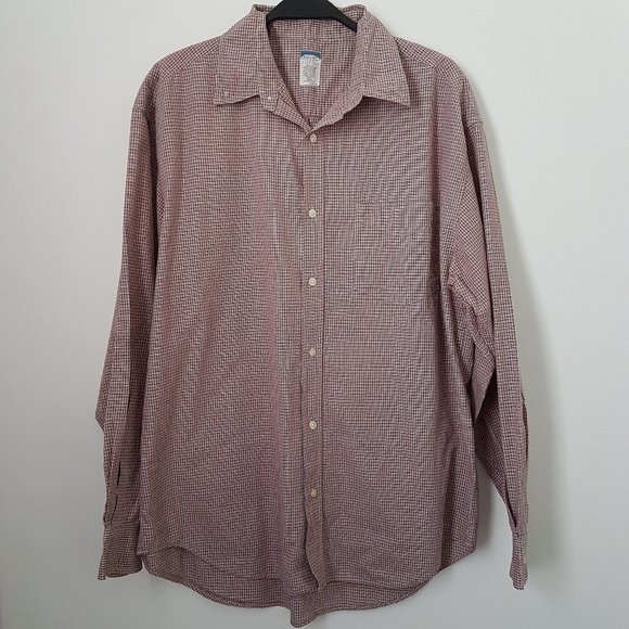 Old Navy Men Plaid Button Down Collar Shirt, L - Picture 1 of 6